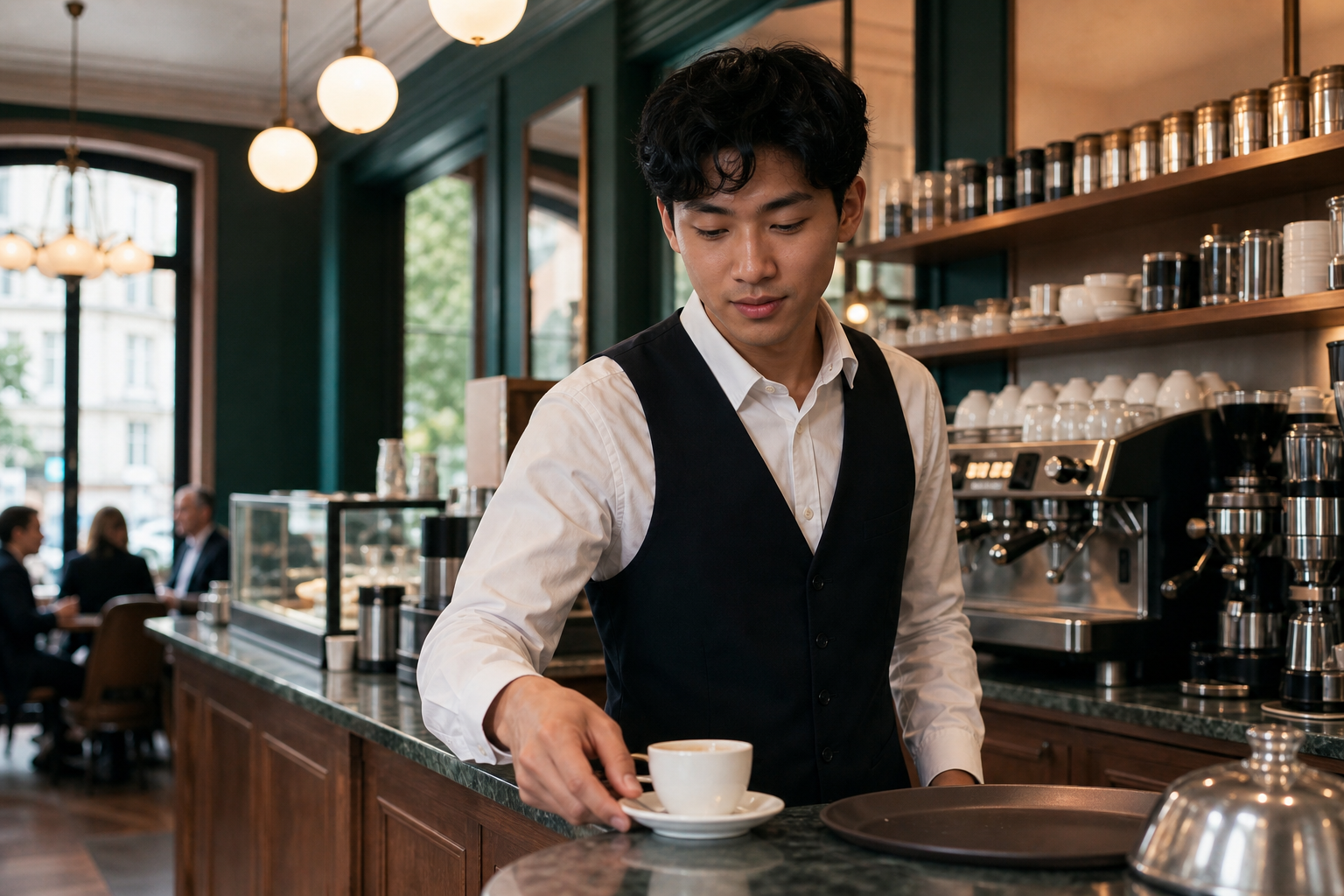 International student in part-time employment